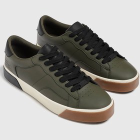 Resim Pull & Bear Erkek Casual blok renkli spor ayakkabı 