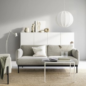 Resim IKEA Gri Şık Kanepe - 2'li Kanepe 