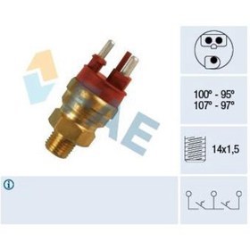 Resim Genel Markalar 65454224 FAN MÜŞÜRÜ 95°-100° M.BENZ M102 103 124 201 83-93 Kampanya FAE-38120 