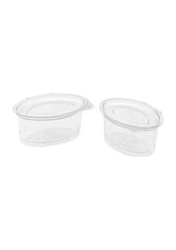 Resim Plastik Sızdırmaz Kapaklı Sos Reçel Bulyon Kabı 80cc 100 Adet 80cc 80ml 