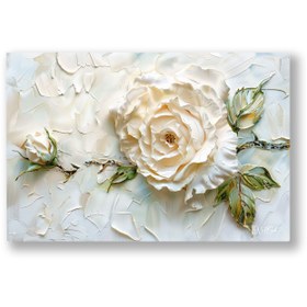 Resim Güzele Açan Çiçek - 90x60 