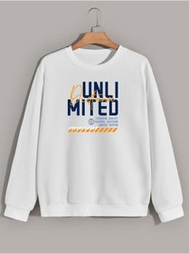 Resim Fyk Kids 2'li Erkek Çocuk Baskılı Yuvarlak Yaka Sweatshirt Siyah - Beyaz 