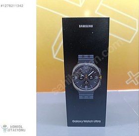 Resim Samsung Galaxy Watch Ultra Titanyum Siyah Sıfır Ürün 