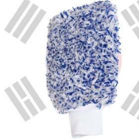 Resim VIRTUE'S Virtue’s Blue&white Wash Mitt Yıkama Eldiveni--made In Korea 