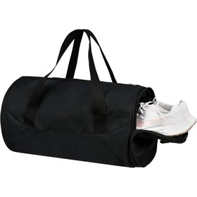 Resim barberri Ayakkabılık Bölmeli Silindir Dizayn Spor Seyahat ve Günlük El ve Omuz Çantası 45 CM 