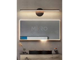 Resim Mikro Aydınlatma Samsung Ledli Dekoratif Banyo Duvar Ayna Tablo Aydınlatması Flüt Aplik Günışığı 