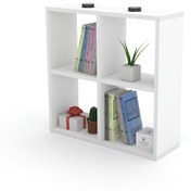 Resim Kenzlife kitaplık gülbin 060*060*20 byz duvar rafı 