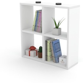 Resim Kenzlife kitaplık gülbin 060*060*20 byz duvar rafı 