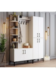 Resim Variant Variant Viyana Da Portmanto - Beyaz / Beyaz 