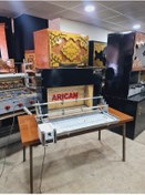 Resim Arıcan Portatif Seyyar Otomatik Yatık Döner Cağ Kebap Ocağı 