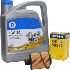 Resim Filtron Opel Tigra B 1.3 Filtron Marka Pimli Tip Yağ Filtresi ve Delphi Marka Motor Yağı 