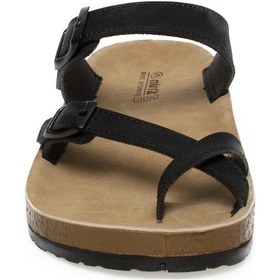 Resim Muya 31030z Anny Parmak Arası Siyah Kadın Terlik Siyah 