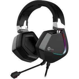 Resim Lecoo Lenovo Ht402 7.1 Kulak Üstü Rgb Gaming Oyuncu Kulaklığı 