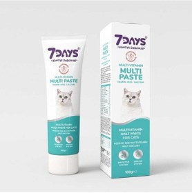 Resim 7days Multi Vitamin Kedi Macunu 100 Gr 