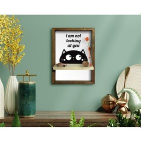 Resim Bk Home Doğal Masif Ahşap Çerçeveli Tablo Duvar Rafı-10 (551052762) 