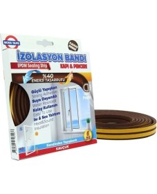 Resim Geseus Epdm Pencere Izalasyon Bantı Izalasyon Fitili 9mmx6 mt 