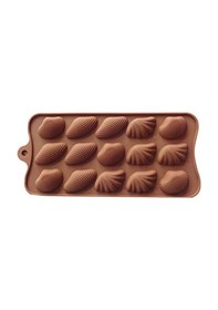 Resim Silikon Kalıp Üç Farklı Deniz Kabuğu Kalıbı 15 Li 