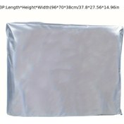 Resim Chuangyinshop 3p Boyutlu Isı Yalıtımlı Gümüş Klimalar İçin 1 Adet Koruma Temizleme Kılıfı 