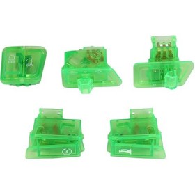 Resim Xurunkeji Motosiklet Dönüş Sinyal Anahtarı Uzak Ve Yakın Işık Korna Düğmesi Scooter Gy6 50cc 125cc 150cc Honda Dıo Af17 Af18 Yeşil 