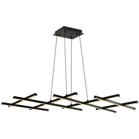 Resim Özcan Aydınlatma 3150-4A Zigzag Mikado Sarkıt Siyah 