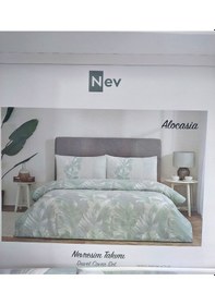 Resim Özdilek Nev Serisi -alocasia Yeşil- Tek Kişilik Nevresim Takımı Yeşil 