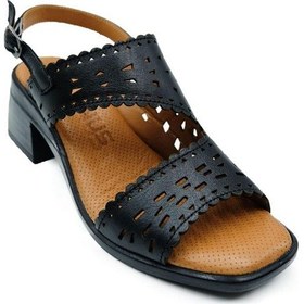 Resim Venüs 2311505y Kadın Deri Sandalet Siyah 
