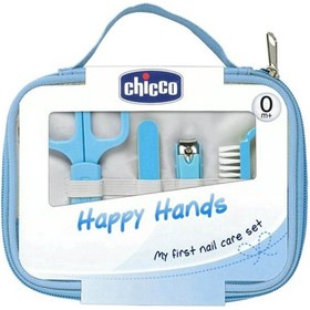 Resim Chicco Happy Hands Tırnak Bakım Seti Mavi 