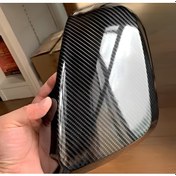 Resim 5d Siyah Karbon Folyo Ultra Parlak Hava Kanallı 50cm X 2 Metre 