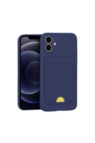 Resim artlab Art İphone 11 Kılıf Kelvin Kartvizitli Silikon - Lacivert Lab 