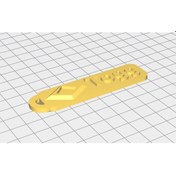 Resim Togg Anahtarlık Tekrenk Plastik 8cm 