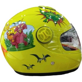 Resim Mts SY118 Çocuk Kaskı Dino Sarı 