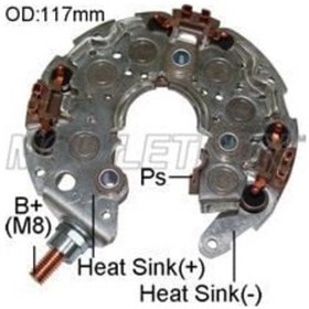 Resim Mobiletron Diot Tabla Ford Fıesta -focus -kuga /mazda 3./volvo C30-s40 1.6 2.0 Dizel 150 Amp 12x50amp.diot . 