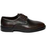 Resim Bestello Bağcıklı Kauçuk Taban Klasik 023-421 Erkek Ayakkabı Kahve 