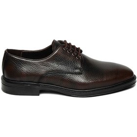 Resim Bestello Bağcıklı Kauçuk Taban Klasik 023-421 Erkek Ayakkabı Kahve 