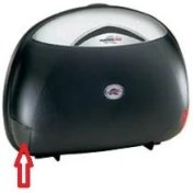 Resim Kappa K624d Çanta Alt Reflektörü Füme K40 