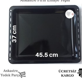 Resim Simfer Uyumlu Ankastre Fırın Için Emaye Tepsi 45.5 X 37 - 421194271 