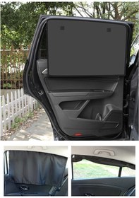 Resim Ankaflex Perde Araç Oto Yan Cam Güneşlik Perdesi 2 Adet 