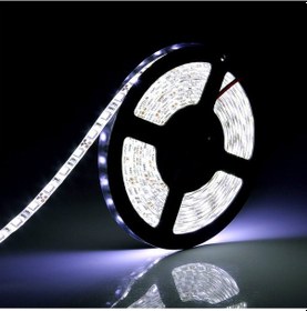 Resim 5metre Led Şerit 5050 Dc12v 6500k Soğuk Beyaz 60led/m Ip65 Işık Aydınlatma Lambası Hortum Kendinden Yapışkanlı Soğuk Beyaz 