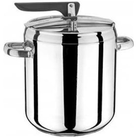 Resim Ulutaş Düdüklü Tencere Sanayi Tipi Endüstriyel Paslanmaz 17 Lt Siyah 