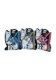 Resim Periboia Parlak Kedi Gezdirme Göğüs Tasması 