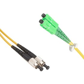 Resim Cabex Sc/apc 'den Fc/upc 'ye Dublex Fiber Optik Patchcord Singlemode 2 Mt 