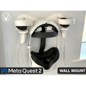 Resim Meta Quest 2 Için Vr Standı, Duvara Monte Oculus Meta Quest Vr Standı, Vr Sanal Gözlük Standı 