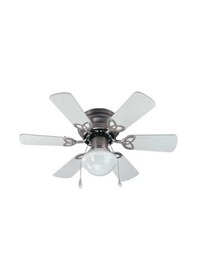 Resim Kendal Beyaz Bikel Tavan Vanti 60w 30"beyaz Nikel Tavan Vantilatör - Nikel 