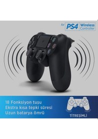 Resim Polosmart PSG05 Kablosuz PS4 Uyumlu Oyun Kolu Playstation 4 
