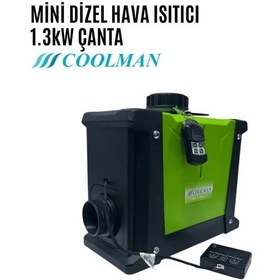 Resim Coolman Mini 1.3kw Çanta Webasto Tipi Isıtıcı 12v-24v-1102 