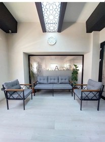 Resim Safir 3 1 1 Bahçe,balkon,teras,cafe,çay Seti,oturma Grubu,koltuk Takımı,3lütakımlar,ofis Koltuğu Gri 