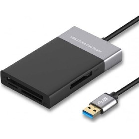 Resim DP Çoklu XQD Kart Okuyucu 6in1 Fonksiyonlu 3.0 x 2 USB Girişi XQD TF CF SD Card Reader 