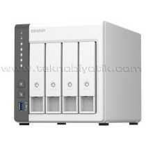 Resim QNAP TS-433-4G 4 HDD Yuvalı, 4GB Ram NAS Depolama Ünitesi (TS-433-4G) 