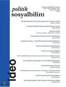 Resim Ütopya Yayınevi Politik Sosyalbilim Sayı 2 