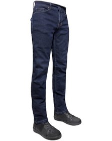 Resim City Biker Cold Killer Dark Blue Korumalı Motosiklet Kot Pantolonu Mavi 